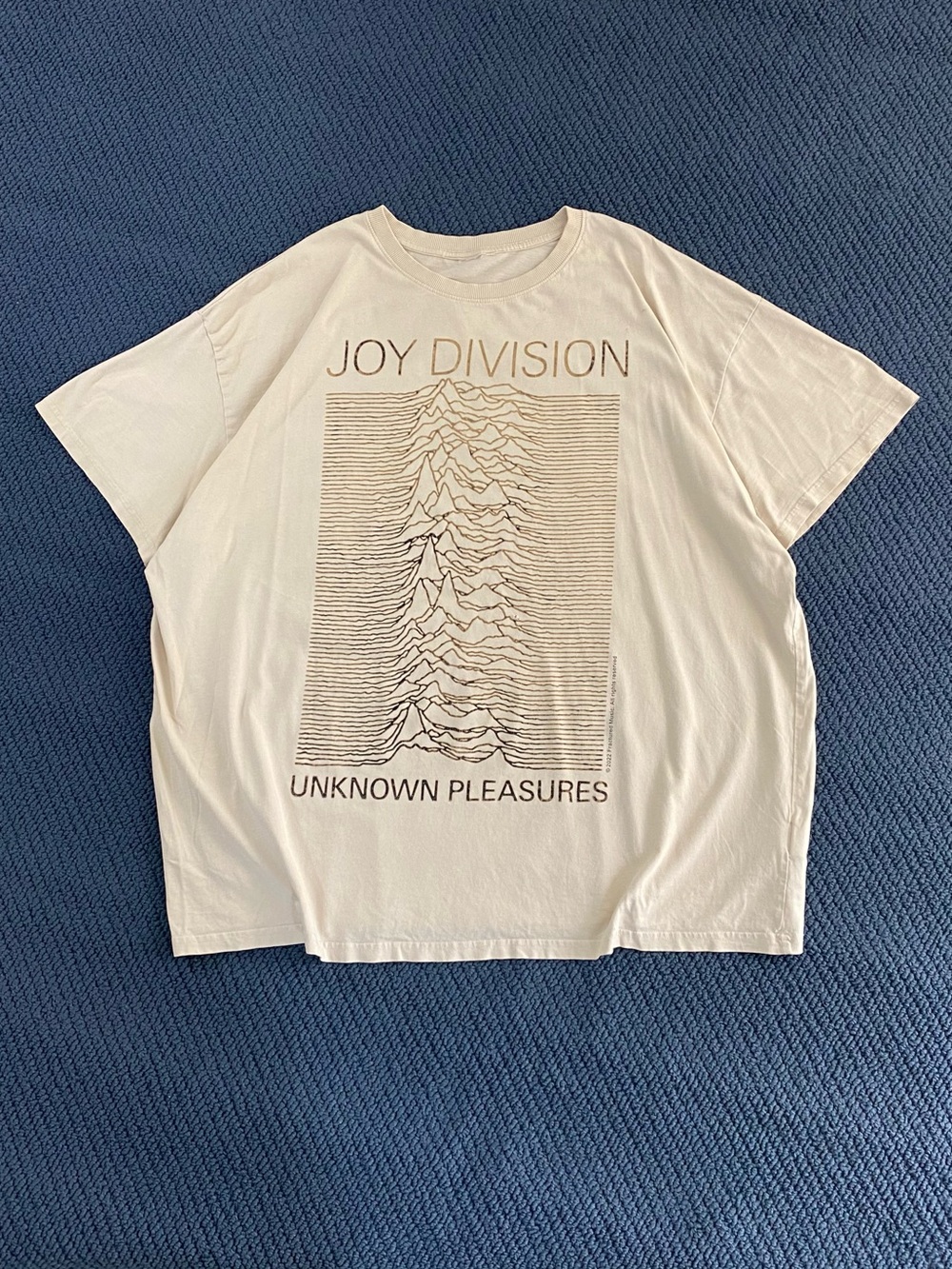 Joy Division Unknown Pleasures Band Tee Shirt
